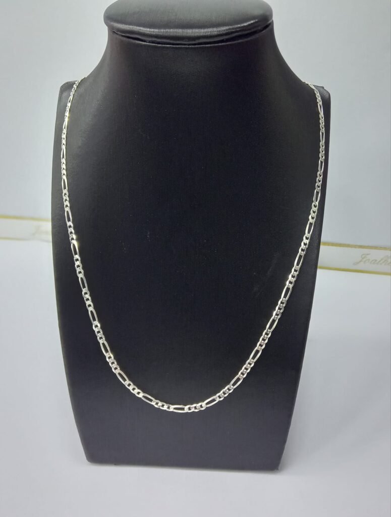 CORRENTE ELOS 3x1 EM PRATA 925 E 60CM- 100779