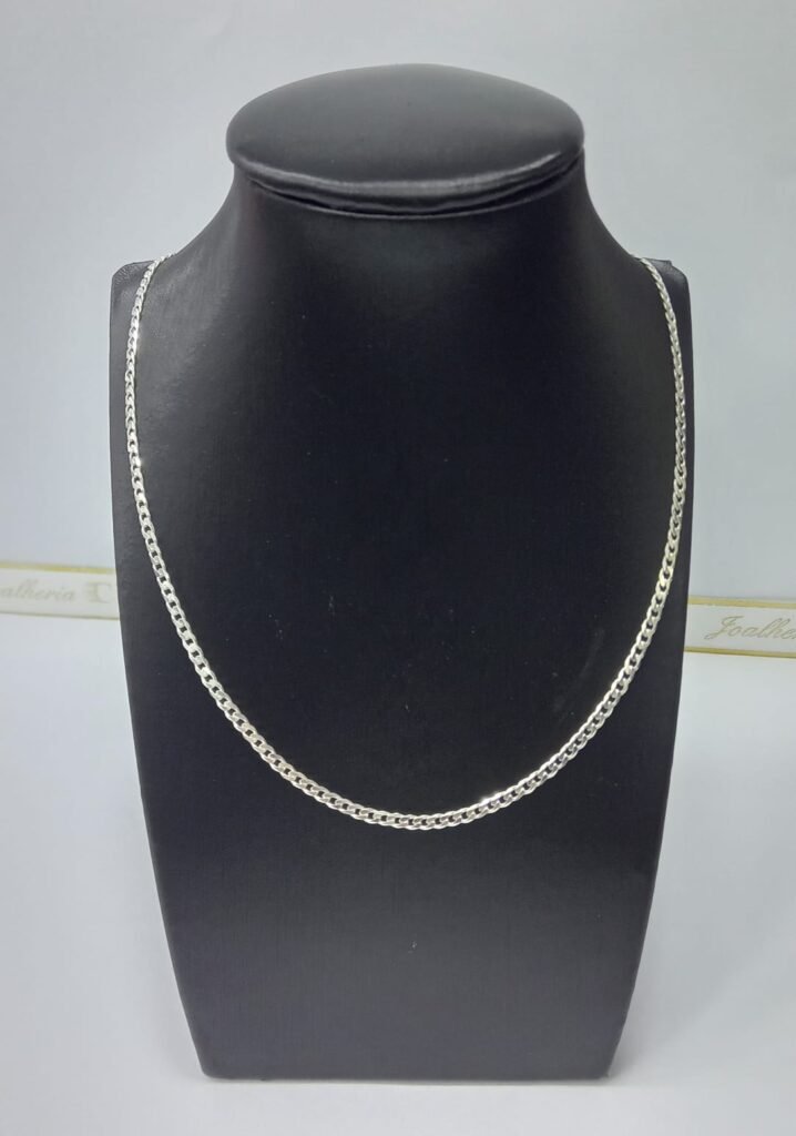 CORRENTE GROUMET EM PRATA 925 E 60CM- 100793