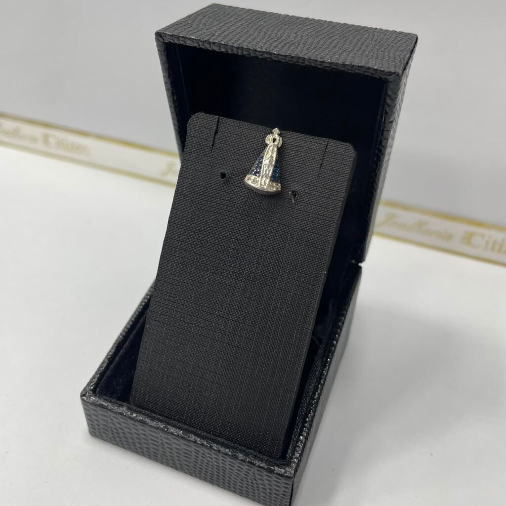 PINGENTE NOSSA SENHORA APARECIDA EM PRATA 925- 103022
