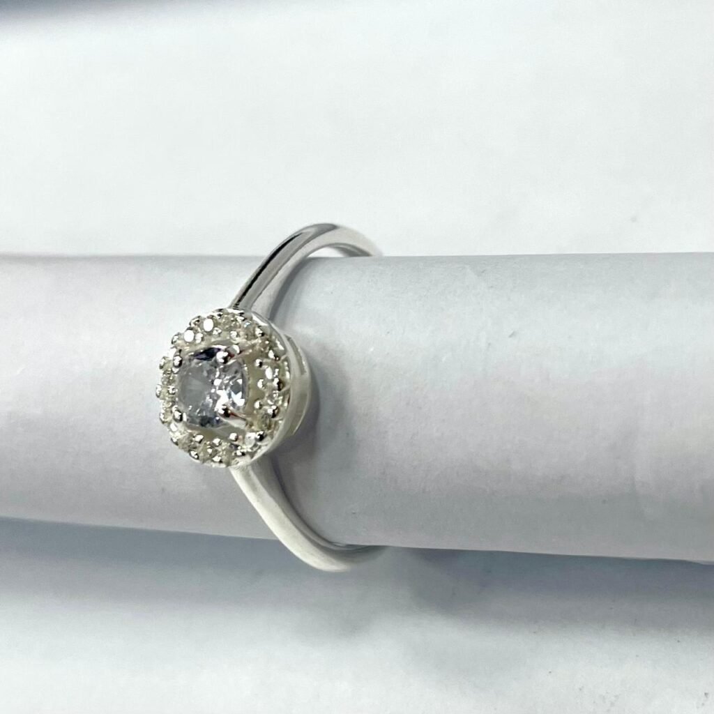 ANEL SOLITÁRIO EM PRATA 925- 105057