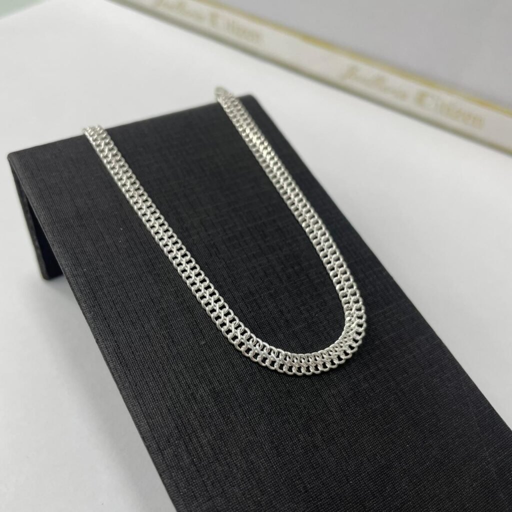 PULSEIRA EM PRATA 925 MALHA LACRAIA- 105279
