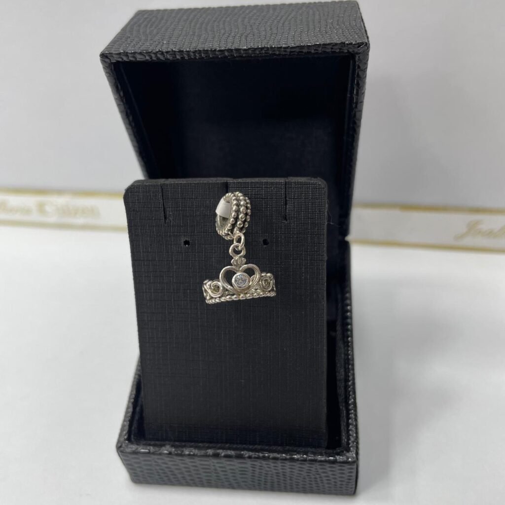 PINGENTE BERLOQUE COROA EM PRATA 925- 22699