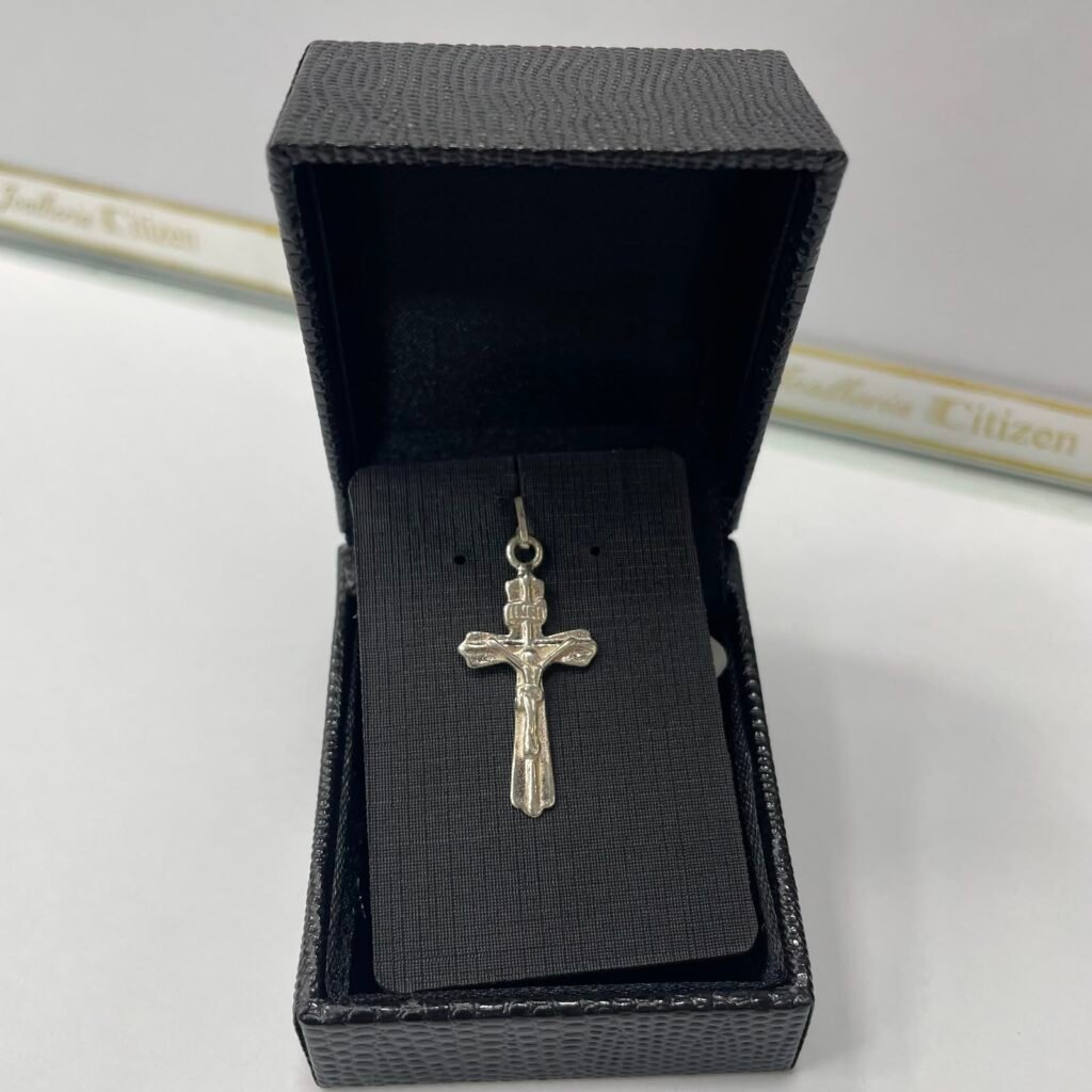 PINGENTE CRUZ COM CRISTO EM PRATA 925- 305306010