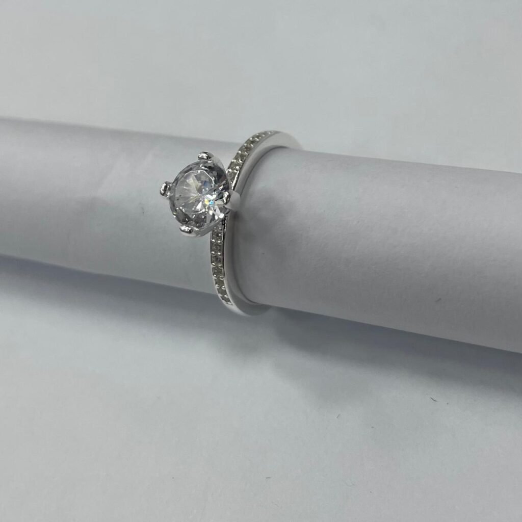 ANEL SOLITÁRIO EM PRATA 925- 4990139AS