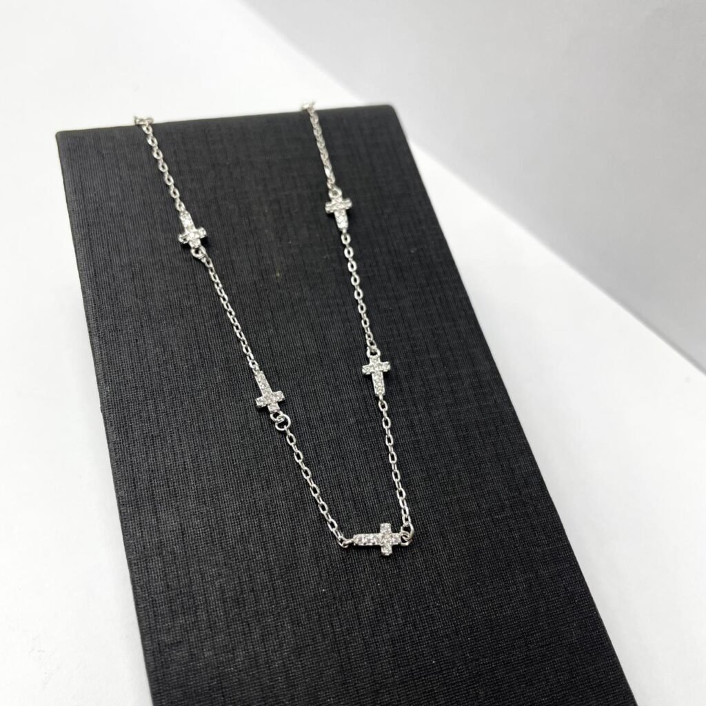 PULSEIRA PRATA CRUCIFIXO PRATA 925- 51122316001518