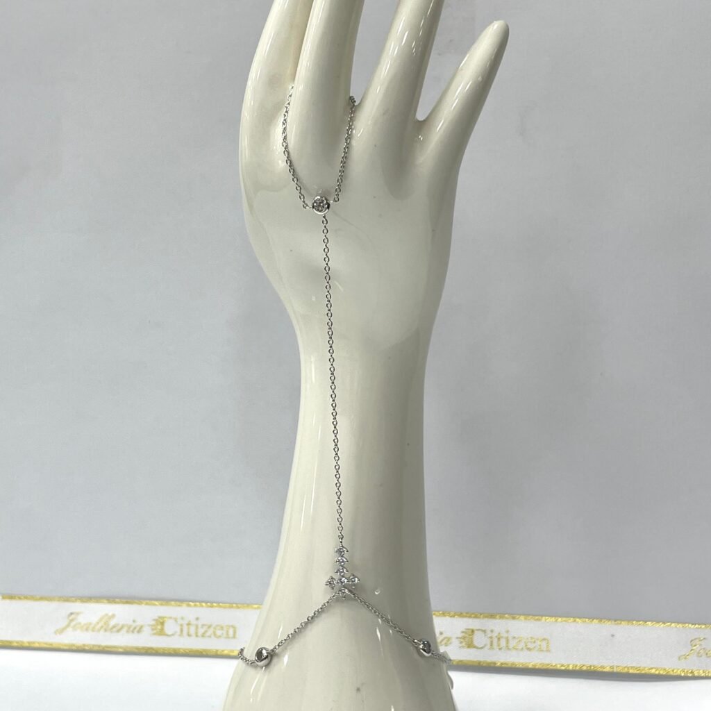 PULSEIRA DE MÃO EM PRATA 925- 5113521601516