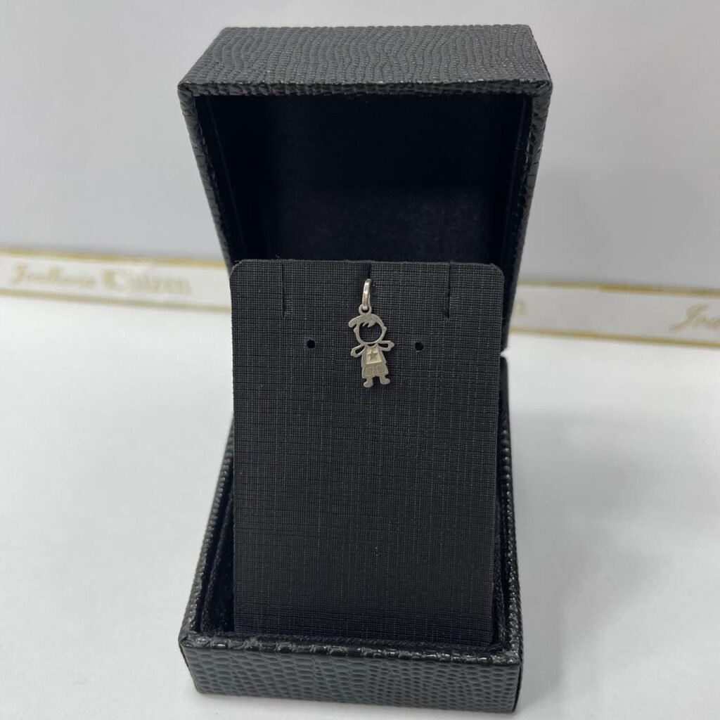 PINGENTE MENINO MINI EM PRATA 925- 84871