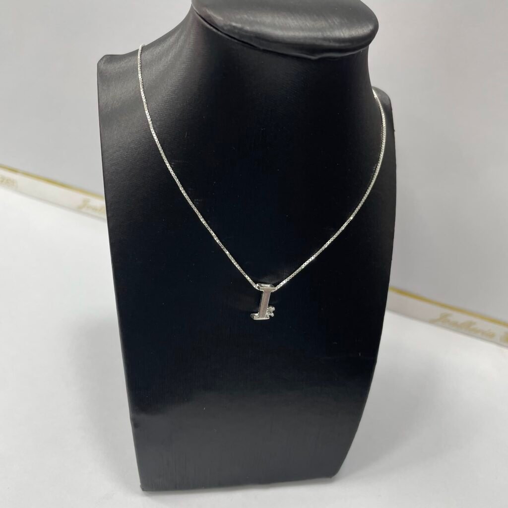CORRENTE EM PRATA 925 COM LETRA I- 85304-CR