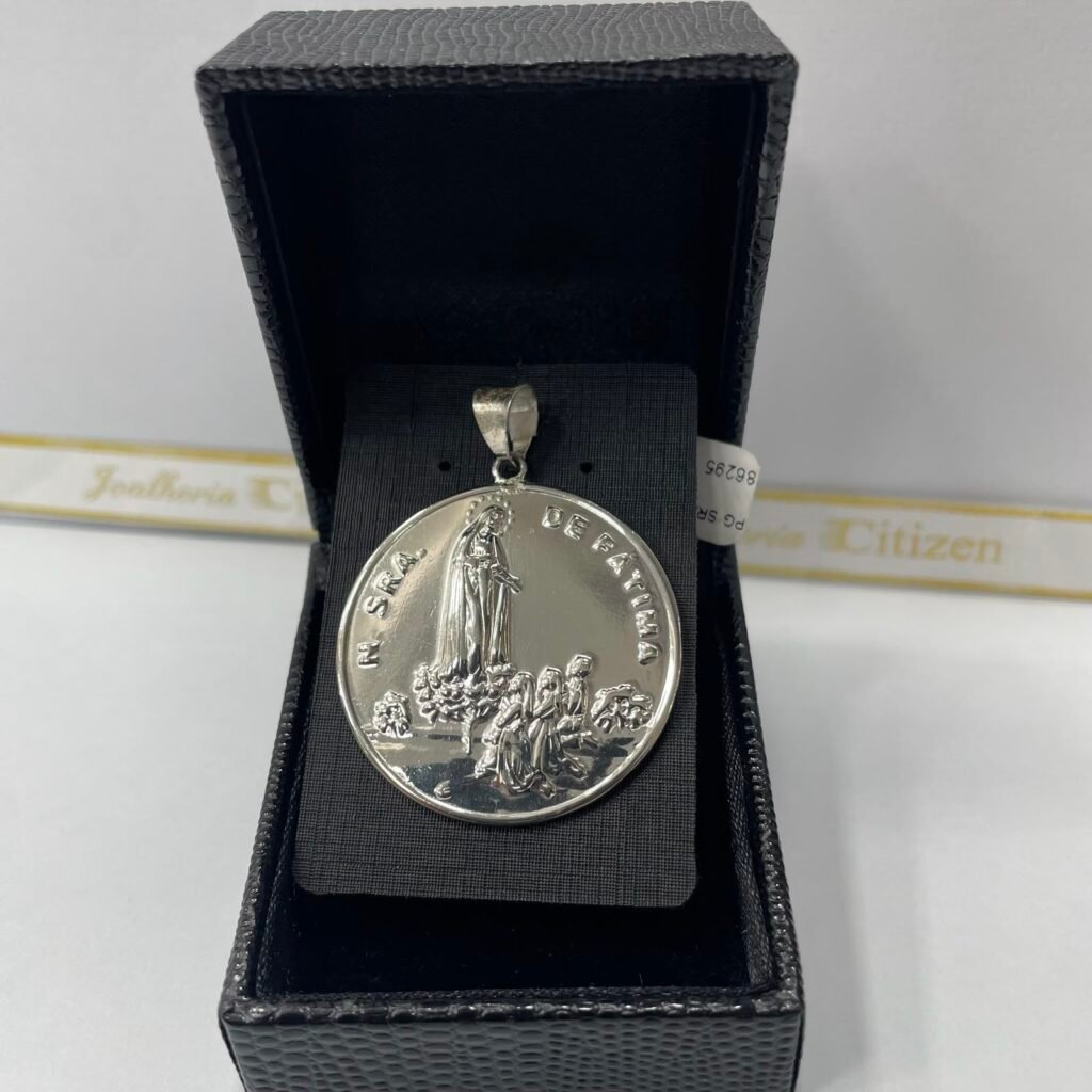 PINGENTE NOSSA SENHORA DE FÁTIMA PRATA 925- 86295
