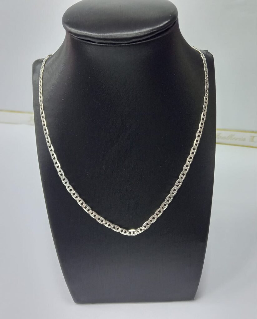 CORRENTE PIASTRINE PRATA 925 E 60CM- 87643
