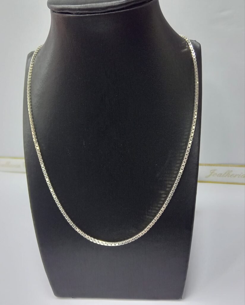 CORRENTE VENEZIANA PRATA 925 E 60CM- 87711