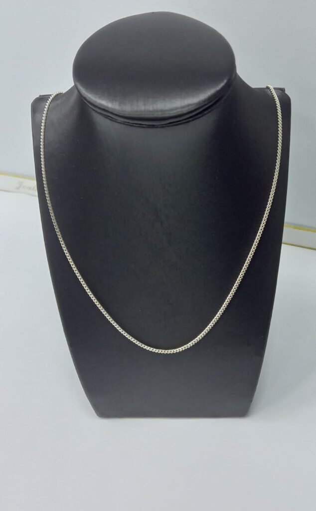 CORRENTE GROUMET PRATA 925 E 45CM- 90407