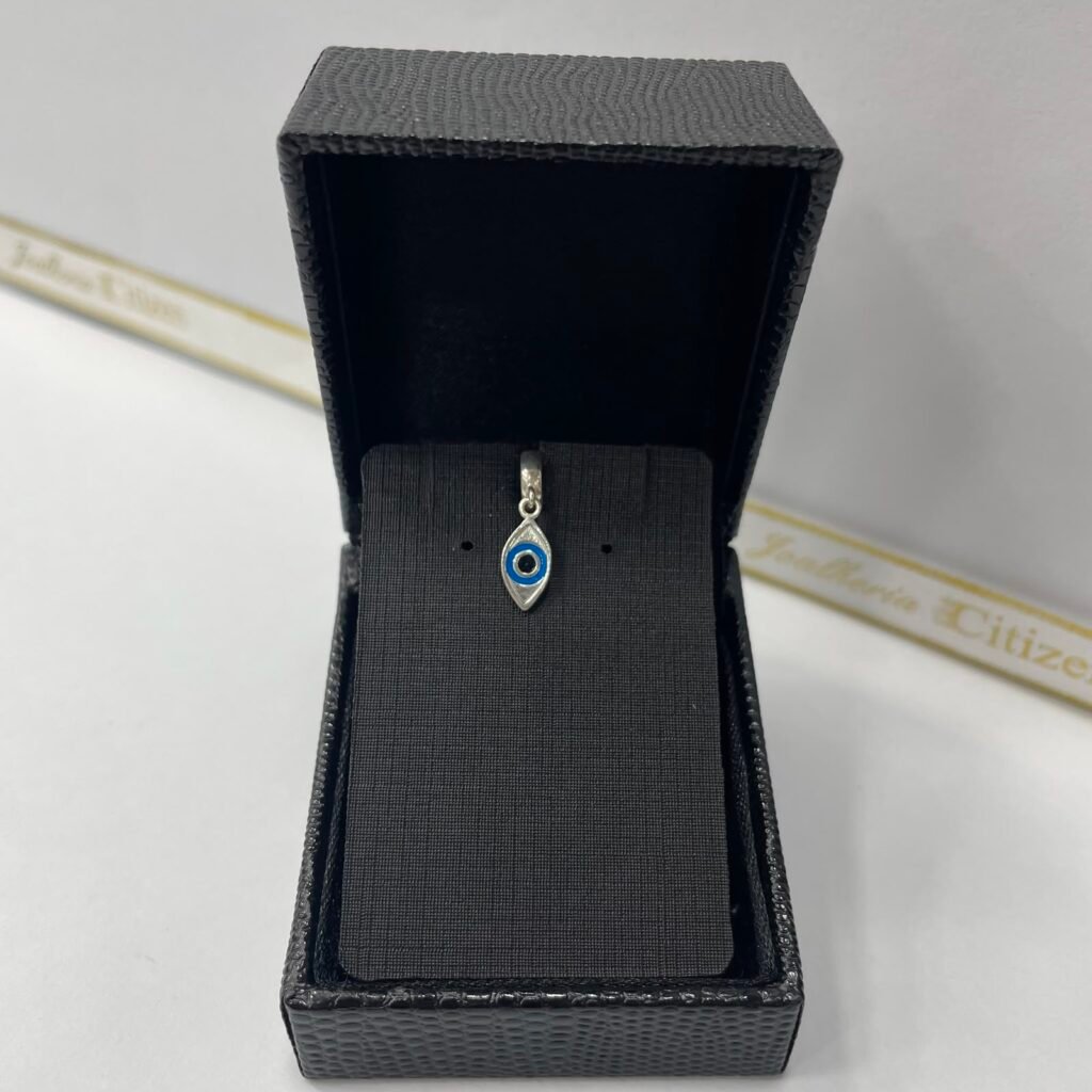 PINGENTE BERLOQUE OLHO GREGO EM PRATA 925- 91305