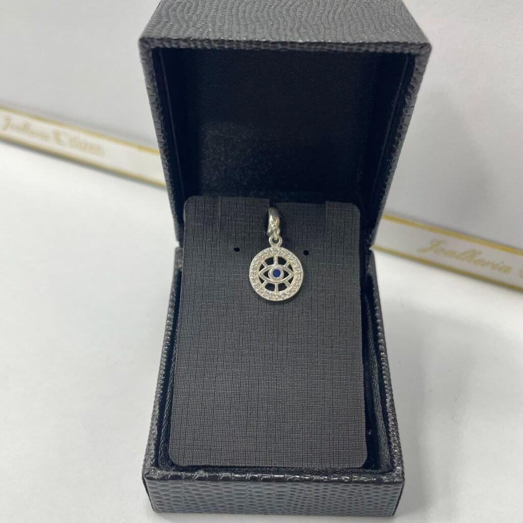 PINGENTE BERLOQUE OLHO GREGO EM PRATA 925- 91565