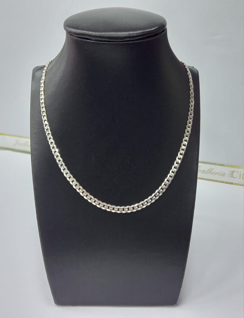 CORRENTE GROUMET PRATA 925 E 60CM- 930101