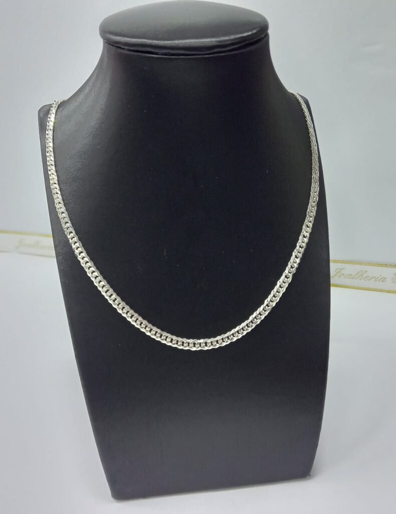 CORRENTE GROUMET PRATA 925 E 60CM- 94559