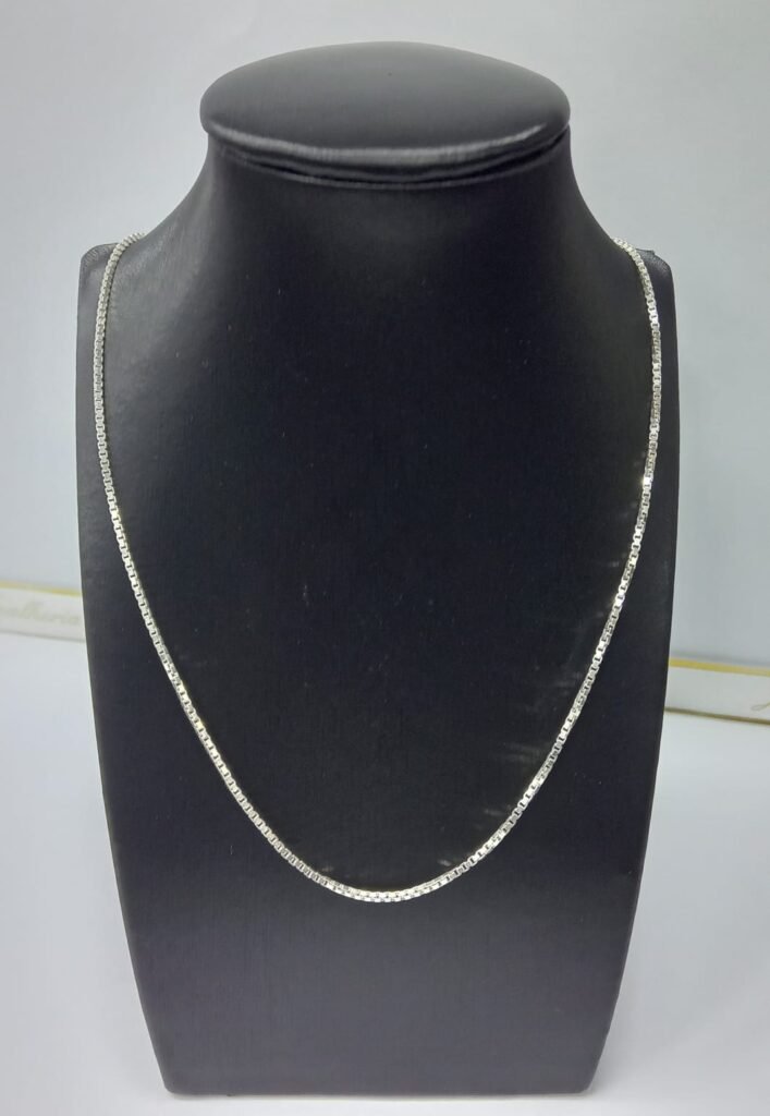 CORRENTE VENEZIANA EM PRATA 925 COM 45CM- AGVE04-45