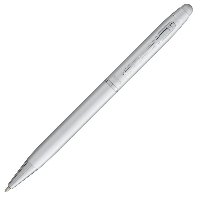 CANETA VIENA PRATA CROWN-EX11307S