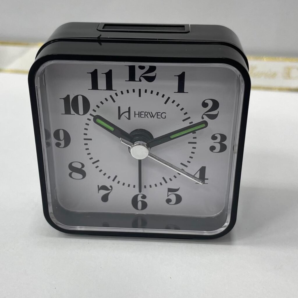 RELÓGIO DESPERTADOR HERWEG MINI QUARTZ- 2504
