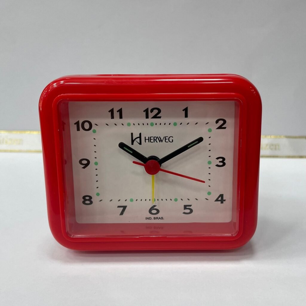 RELÓGIO DESPERTADOR HERWEG QUARTZ- 2612