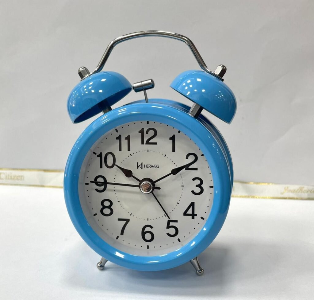 RELÓGIO DESPERTADOR HERWEG QUARTZ- 2707-AZ