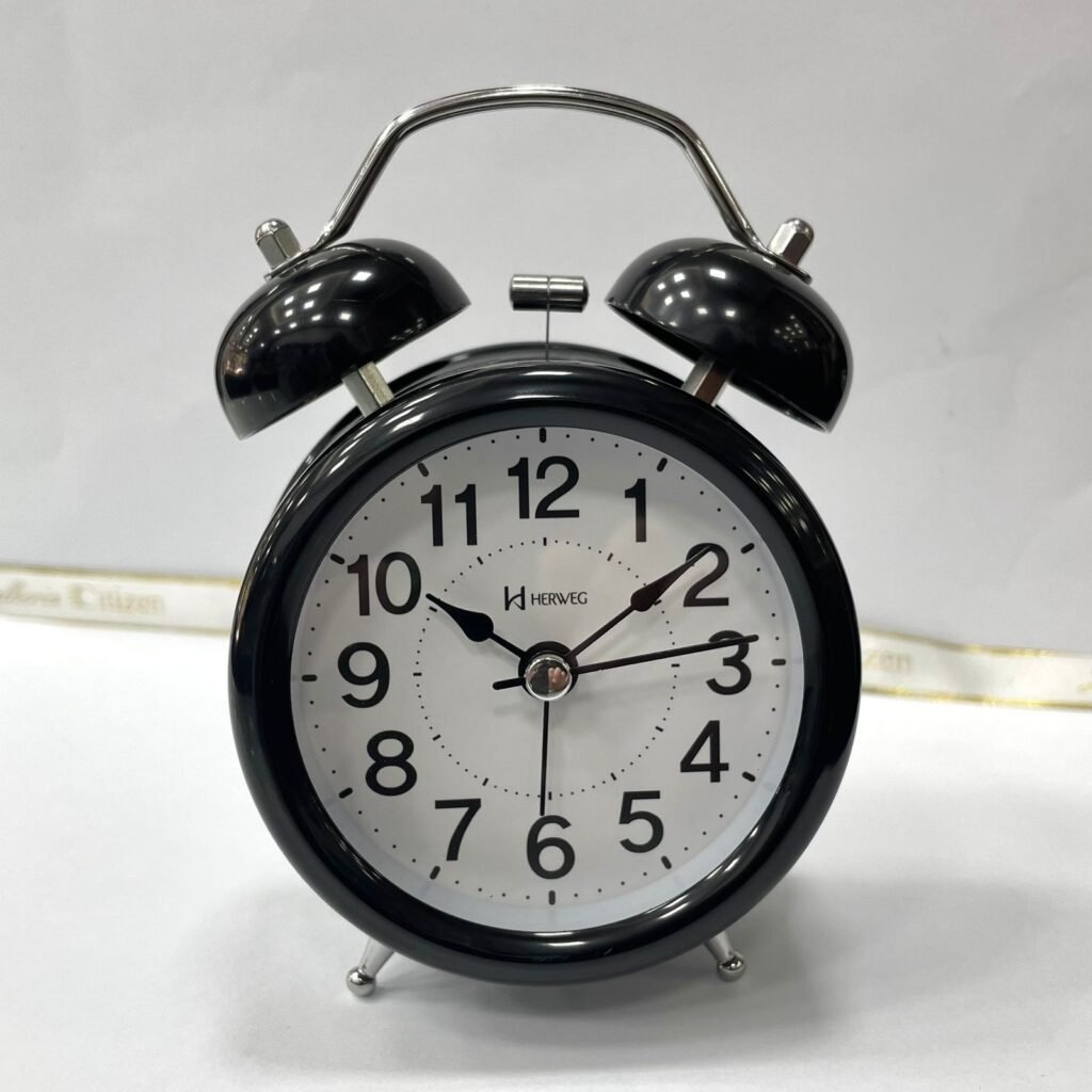 RELÓGIO DESPERTADOR HERWEG QUARTZ- 2707-PR