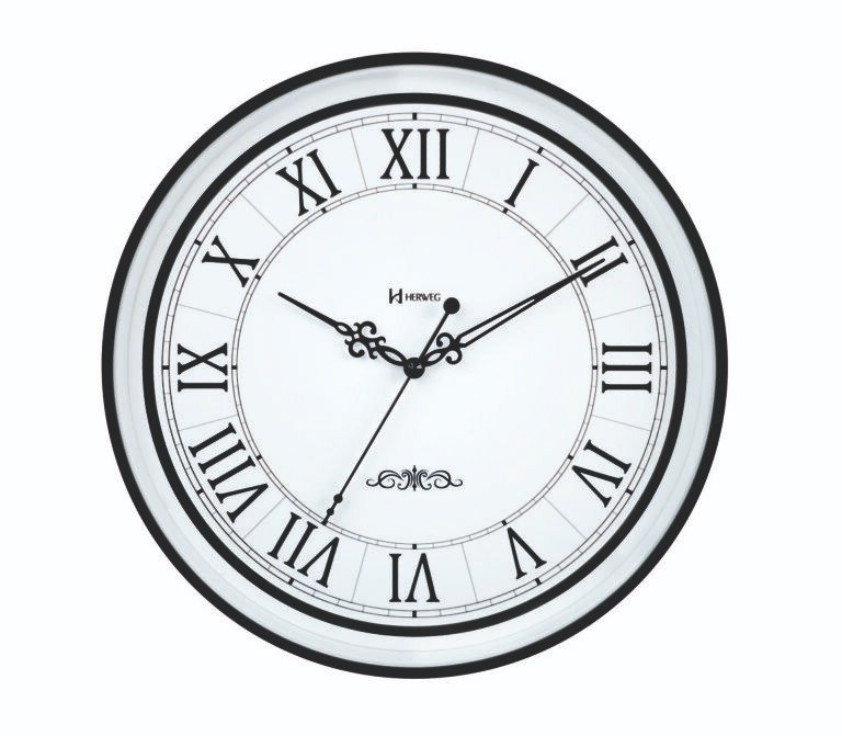 RELÓGIO DE PAREDE HERWEG QUARTZ- 6871-PR
