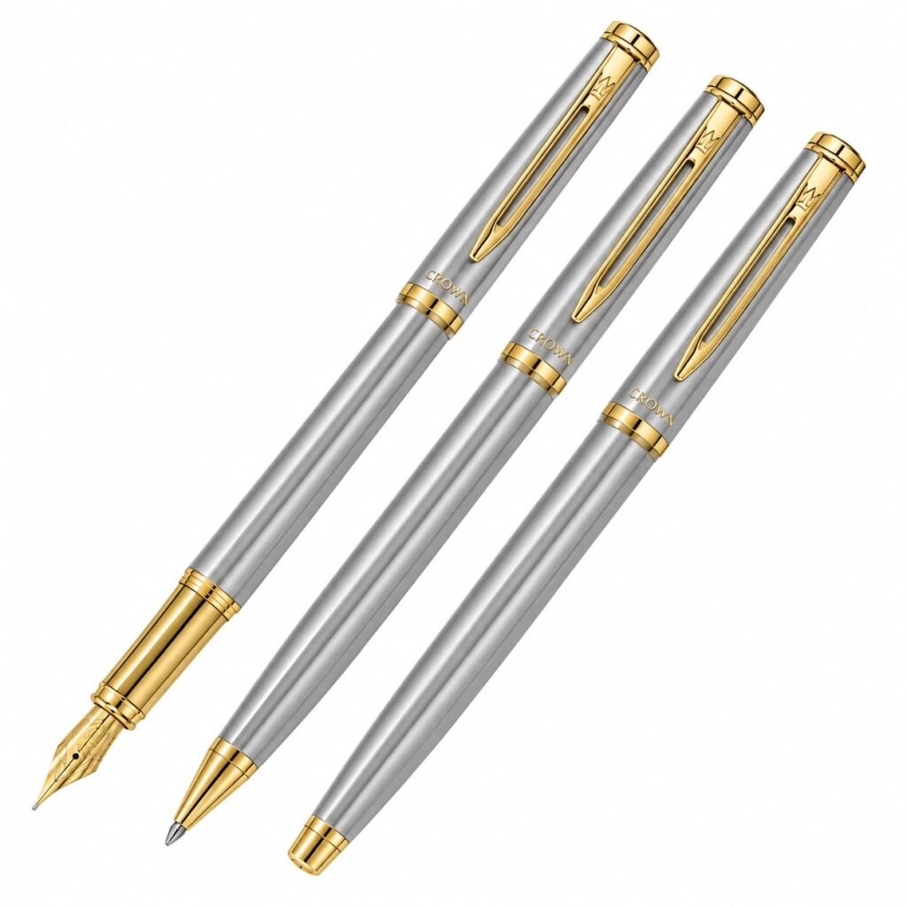 KIT CANETAS CROWN CAPRICCI PRATA- DI92601S